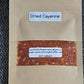 Dried Cayenne